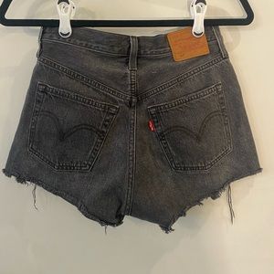 Grey Levi’s 501 Jean Shorts
